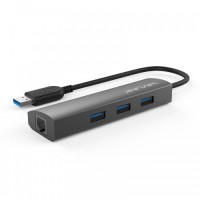 WAVLINK WL-UH3031G USB 3.0 4-Port Hub with Gigabit Ethernet